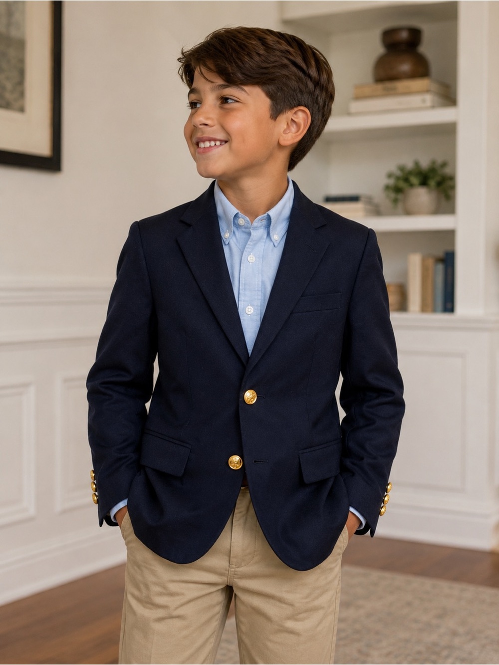 Polo Ralph Lauren navy blue blazer medium